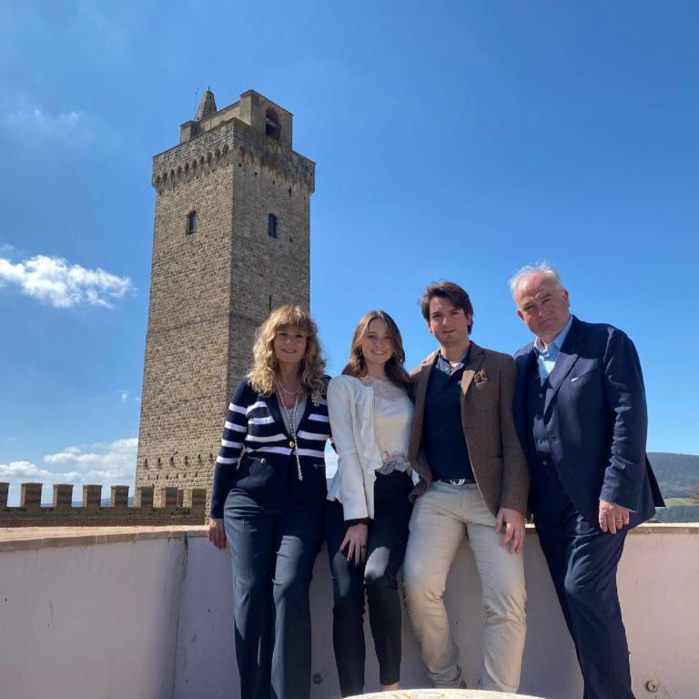 CHIGI PALACE:  How a family lives in a Tower at the time of the lockdown.